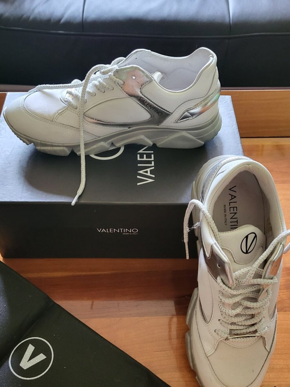 Valentino by Mario Valentino Theo Leather Sneaker